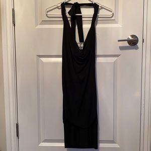 Black Halter dress